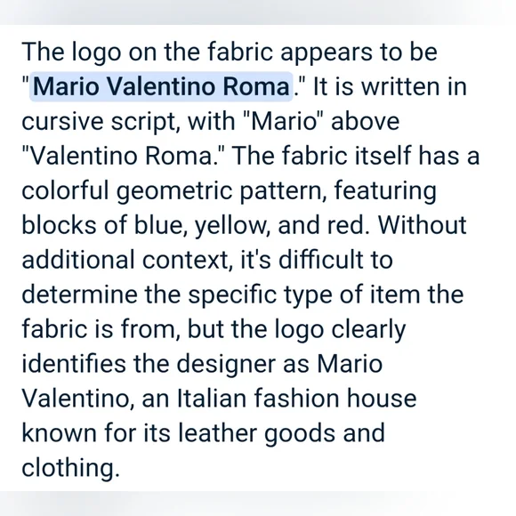 M💥Mario Valentino Vintage Asymmetrical Midi Skirt in Yellow&Blue - Picture 9 of 11